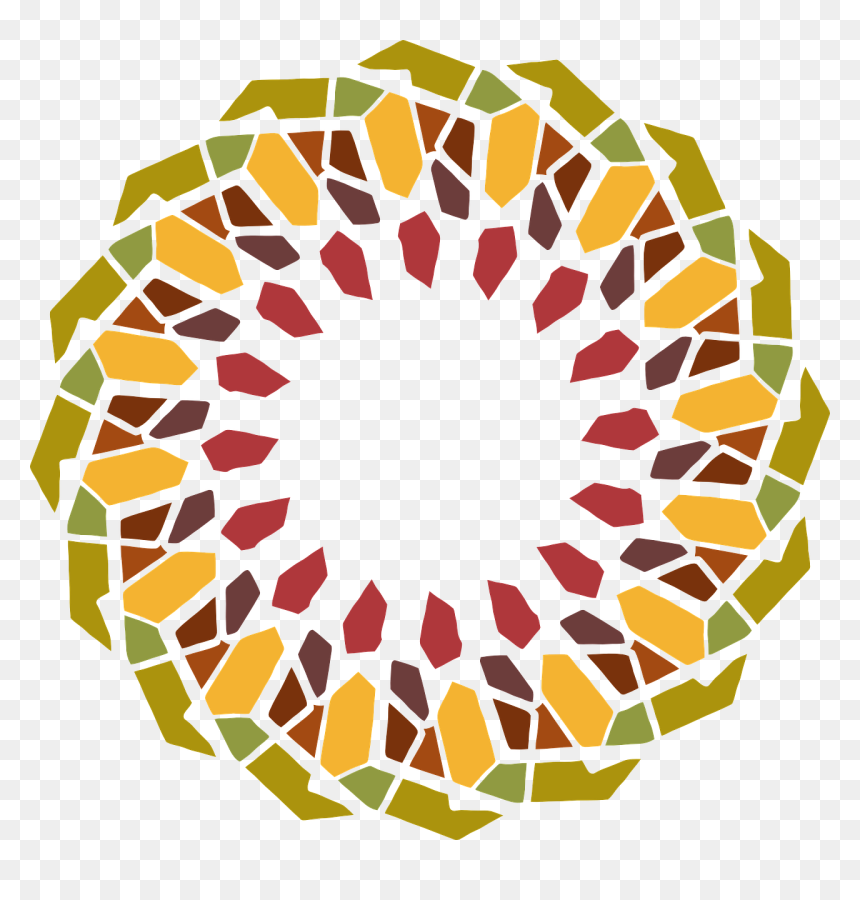 Transparent Abstract Shape Png - Folk Patterns Circle, Png Download - llantas png