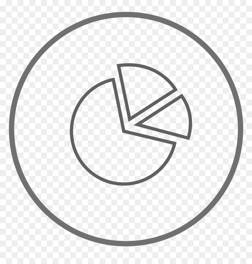 Pie Graph Icon - Circle, HD Png Download - graph icon png