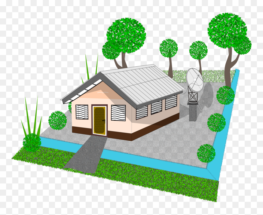 Building,landscape,plant - House, HD Png Download - leaning tower of pisa png