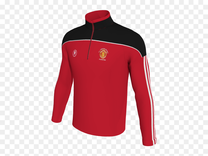 Manchester United Supporters Longford 1/4 Zip Training - Active Shirt, HD Png Download - manchester united png