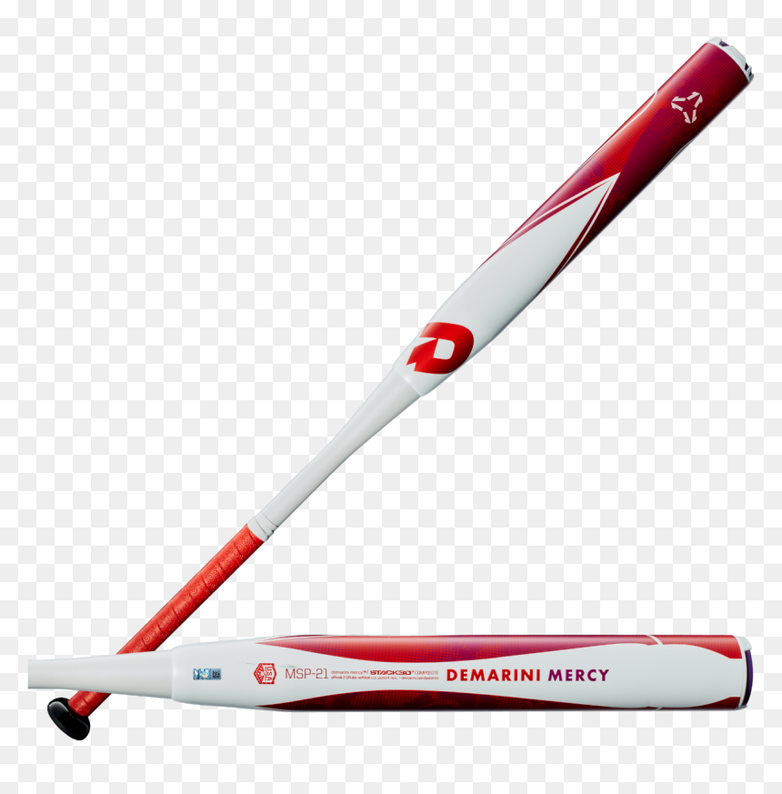 2021 Demarini Mercy Slowpitch Softball Bat Wtdxmsp, HD Png Download - softball bat png