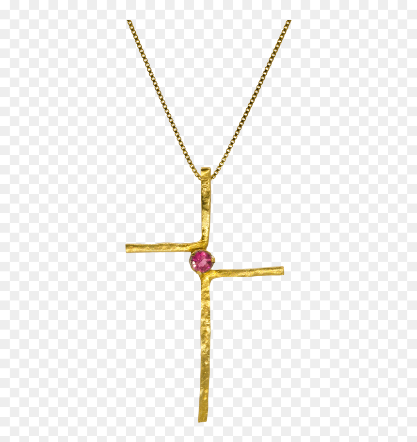 St005 1551906077 135 - Locket, HD Png Download - pink cross png