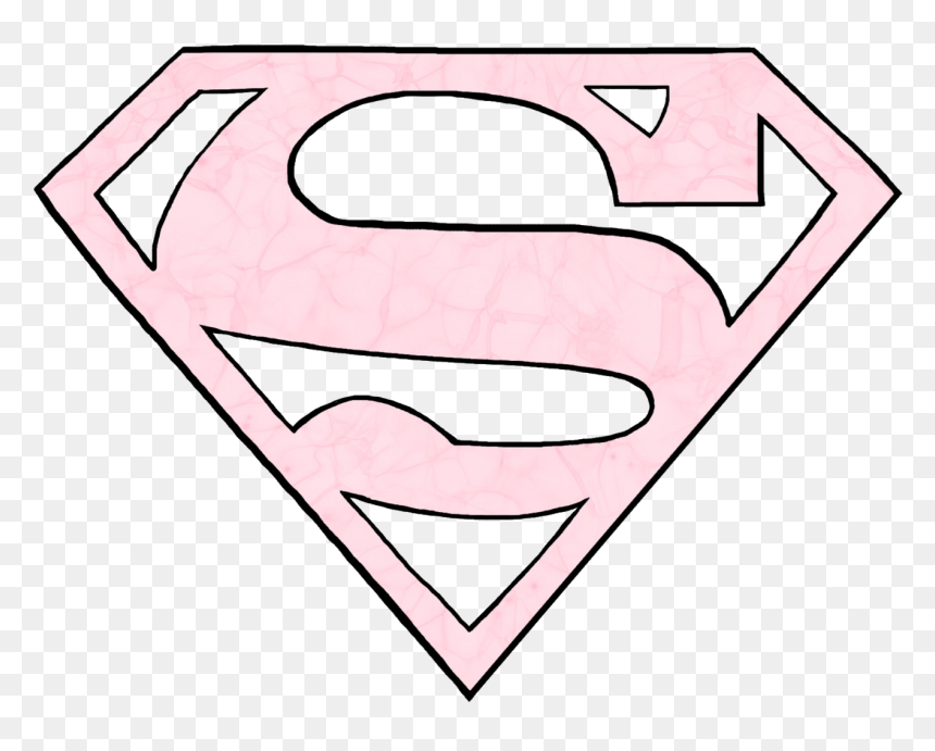 Superman Superwoman Logo Pink Freetoedit - Pink Superwoman Logo Png, Transparent Png - superwoman png