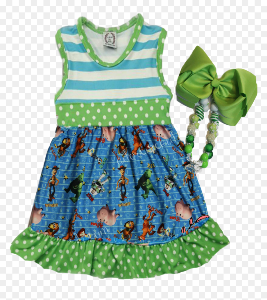 Toy Story Little Girl Boutique Dress, HD Png Download - jessie toy story png