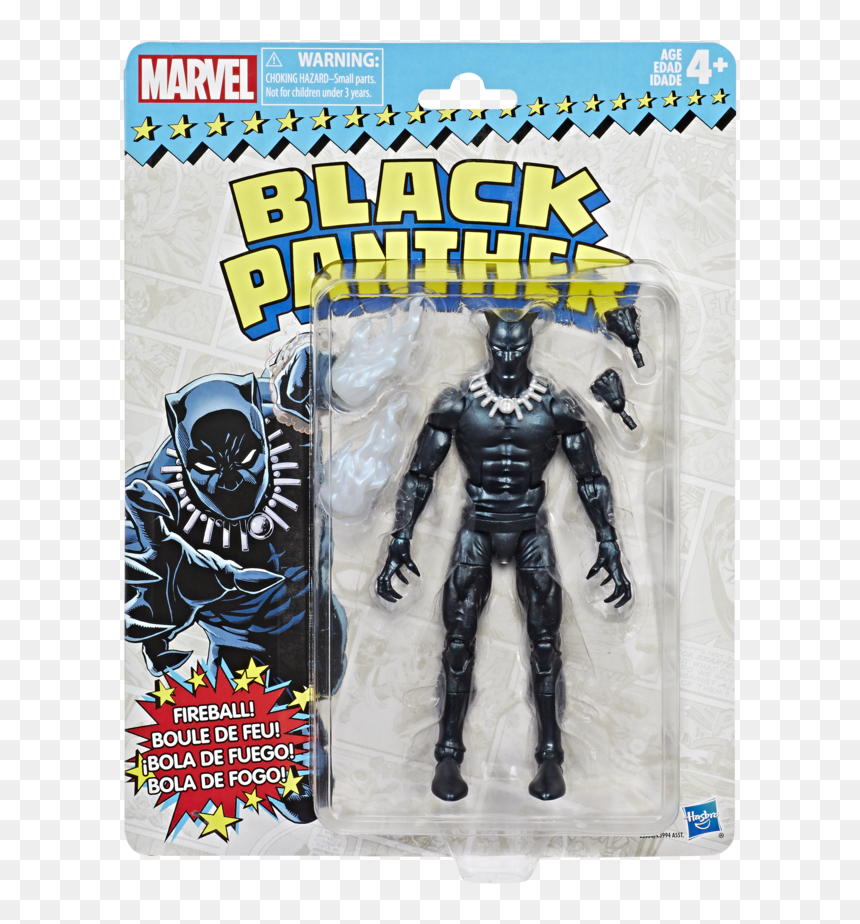 Marvel Legends Vintage Figures, HD Png Download - marvel black panther png