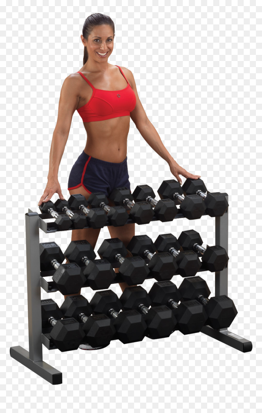 Transparent Gym Dumbbells Png - Body Solid Gdr 363, Png Download - dumbbells png