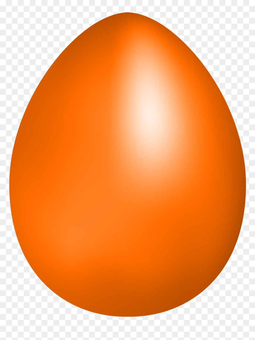 Easter Egg Crown Clipart Clip Free Library Orange Easter - Easter Egg, HD Png Download - broken egg png