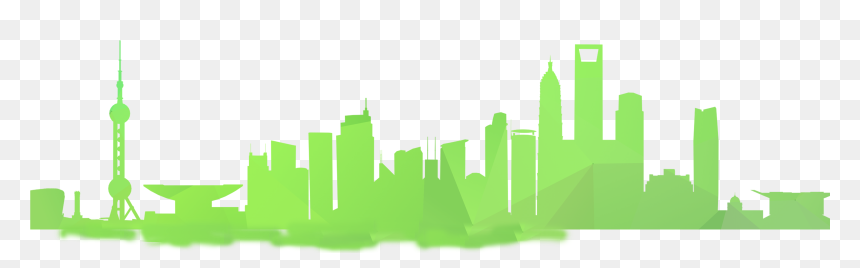 Chicago Skyline Silhouette Png Centerpiece Image Clip - Background Blood Bank Hd, Transparent Png - chicago skyline silhouette png
