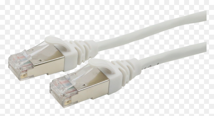 Cat 6a 10g Sftp 30awg Rj45 Patch Cord - Rj 45 Png, Transparent Png - ethernet cable png