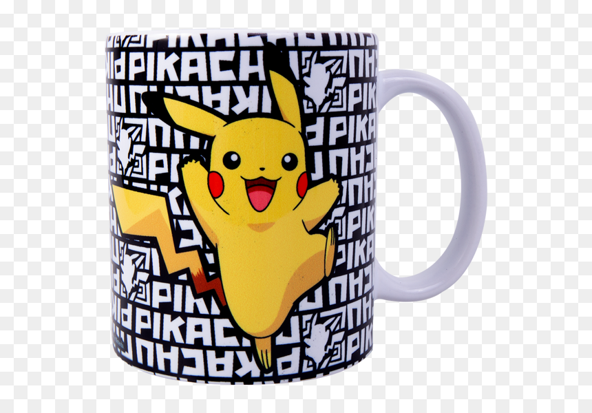 Pikachu Mug, HD Png Download - white mug png