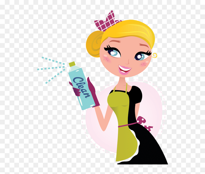 Tlc For Your Kitchen - Cleaning Cartoon, HD Png Download - house cartoon png
