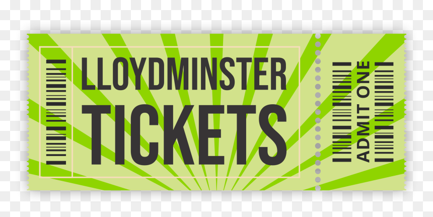 Lloydminster Ticket Sales - Vivid Seats, HD Png Download - admit one ticket png
