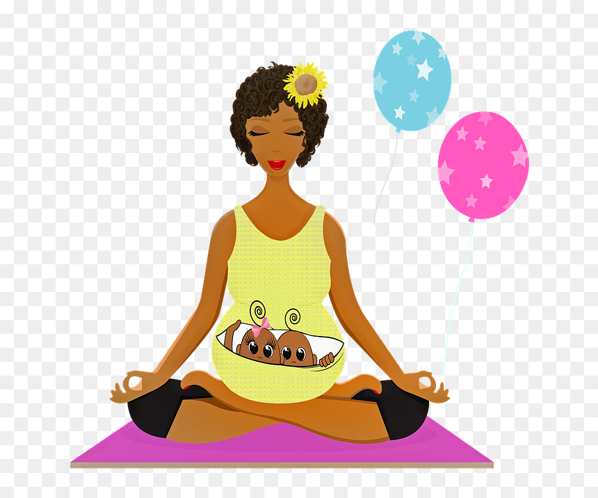 Triplet Pregnancy - Pregnant Lady, HD Png Download - pregnant woman png