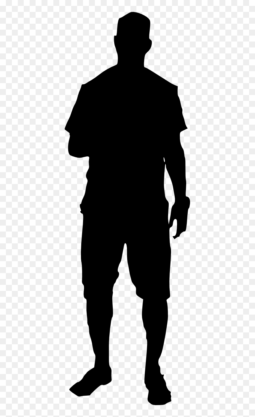 20 Man Silhouette - Silhouette, HD Png Download - man head silhouette png