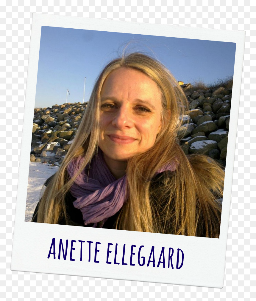 Anette Ellegaard Strand Vinter Polaroid - Blond, HD Png Download - superwoman png