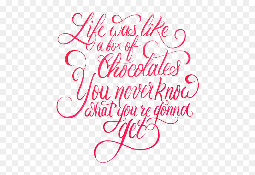 Calligraphy, HD Png Download - life quotes png