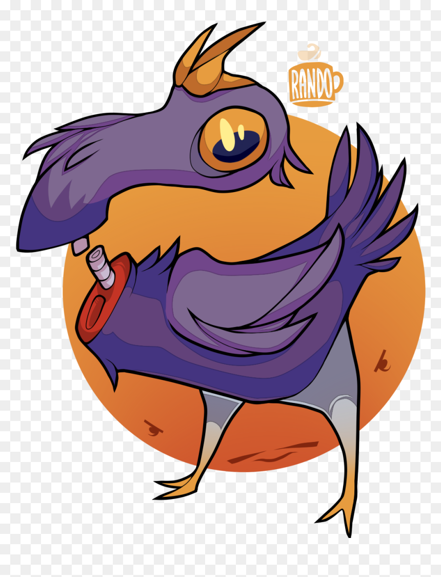 Transparent Trash Dove Png - Cartoon, Png Download - trash dove png