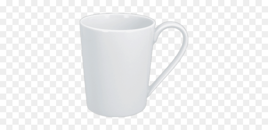 Asmg36a - แก้ว เซรามิค ขาว ล้วน ทรง สวย, HD Png Download - white mug png