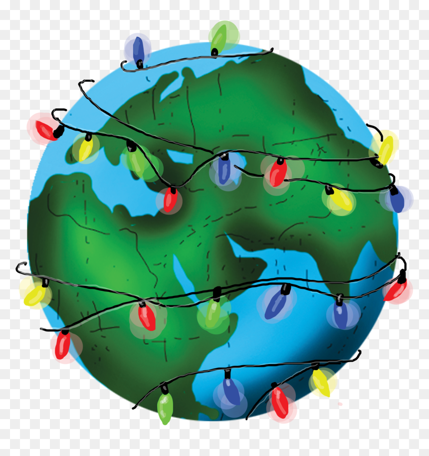 Holidays Around The World - Free Holidays Around The World, HD Png Download - globe png transparent