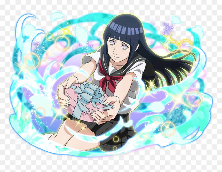 “full Version Of Hinata With Her New Nose ” Merci, - Hinata Valentine's Day, HD Png Download - hinata hyuga png
