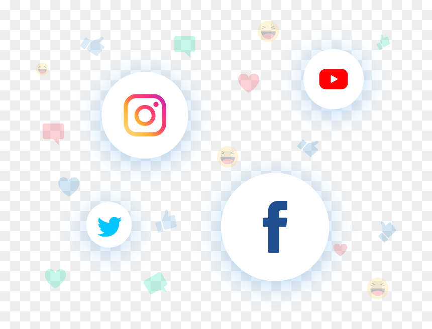 Social Media Marketing - Circle, HD Png Download - facebook circle png