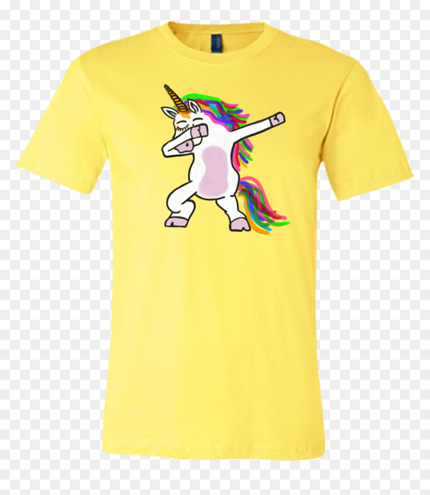 Camisetas De Los 80, HD Png Download - dabbing unicorn png