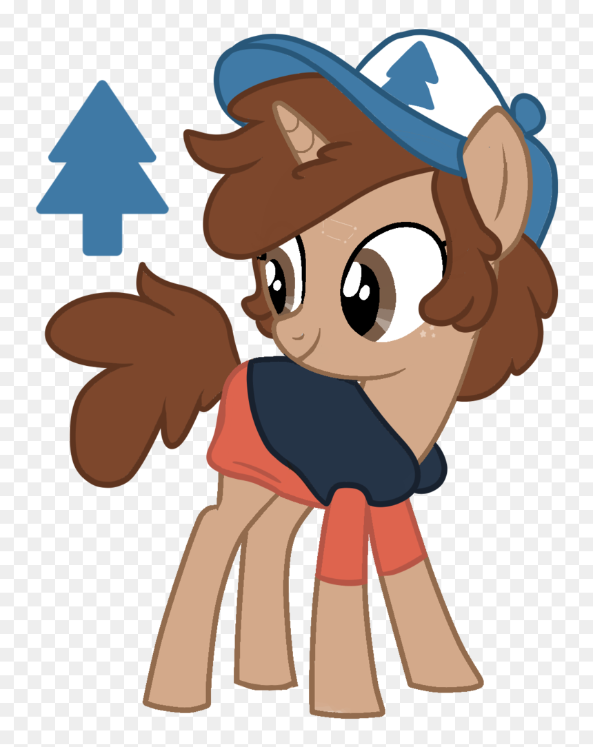 Monster Falls Mabel Pines, HD Png Download - dabbing unicorn png