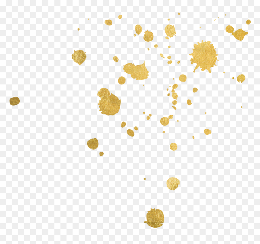 Gold Paint Splatter Png, Transparent Png - kat graham png