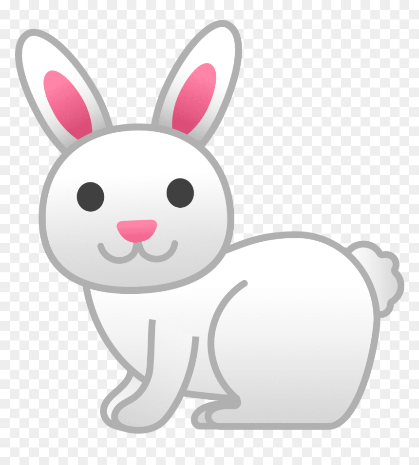 Cute Transparent Bunny Png, Png Download - smoke emoji png