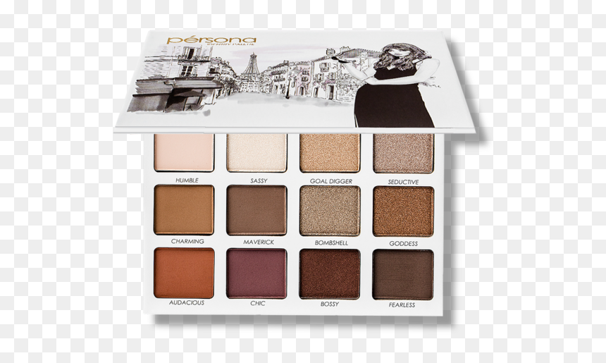 Persona Cosmetics Identity Palette, HD Png Download - makeup palette png