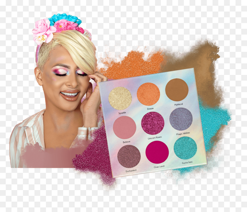 Girl, HD Png Download - makeup palette png
