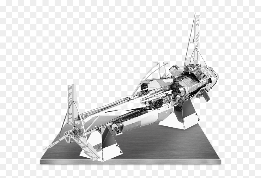 Enfys Nest's Swoop Bike Metal Earth, HD Png Download - star wars laser png