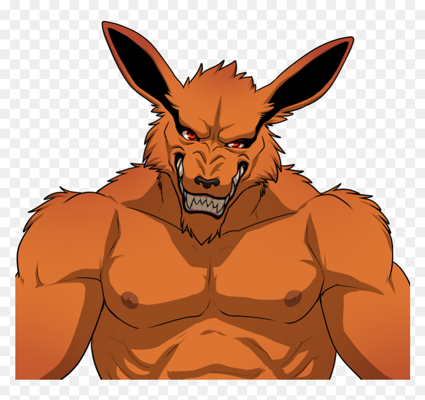 Fur Affinity Muscular Kurama, HD Png Download - kurama png