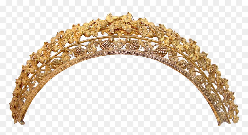 Tiara, HD Png Download - gold tiara png