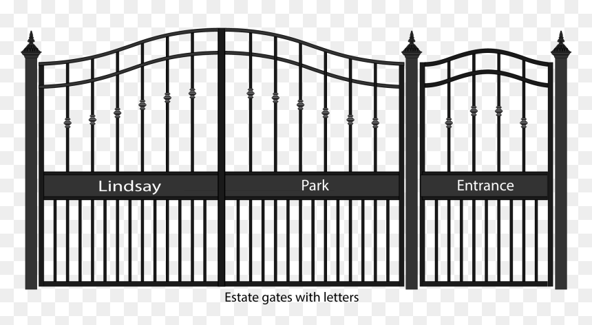 Steel Gate And Fence Design, HD Png Download - steel bar png