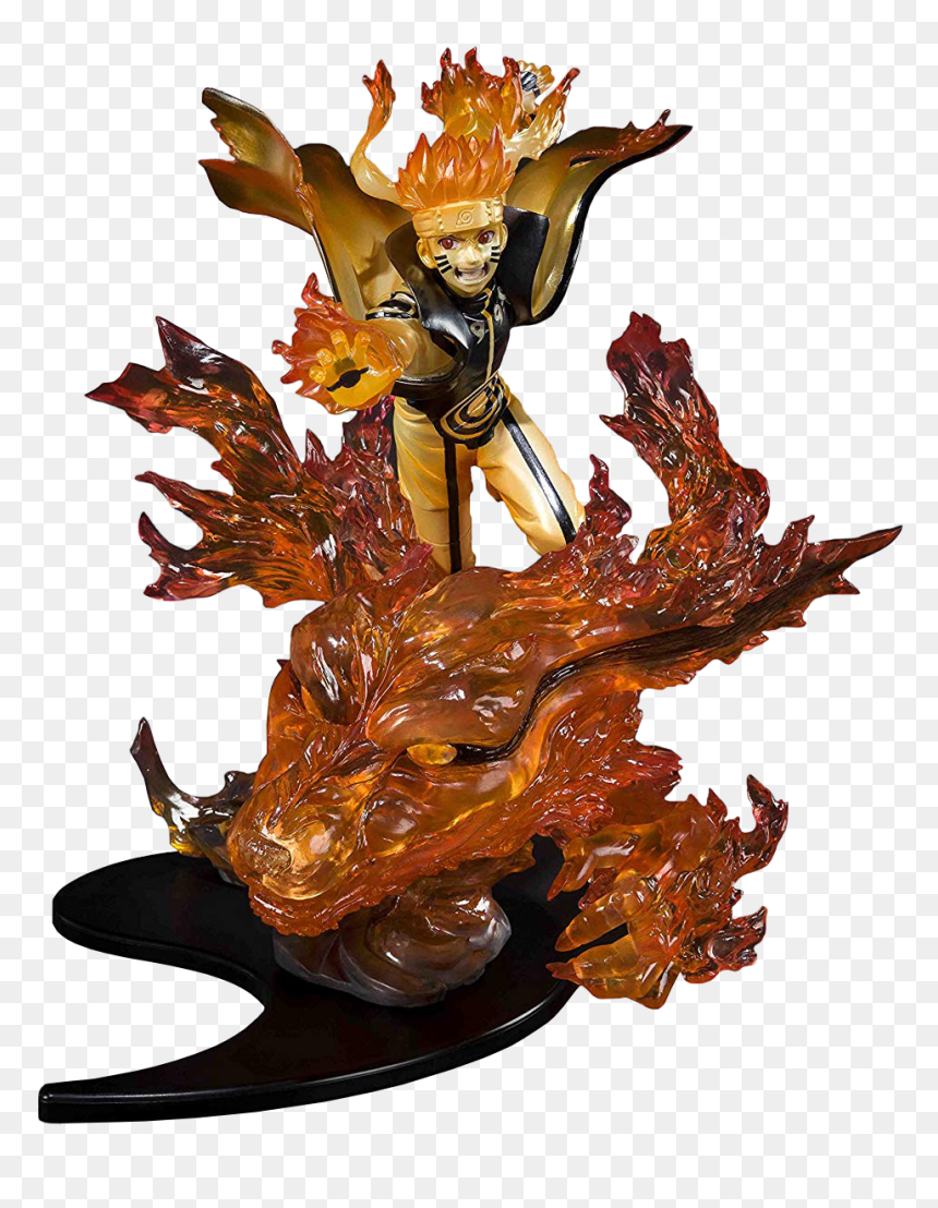 Naruto Uzumaki Kurama Kizuna Relation Figuarts Zero, HD Png Download - kurama png