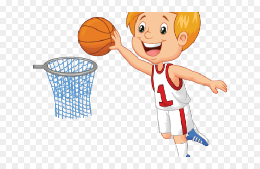 Playing Basketball Clipart, HD Png Download - basketball .png