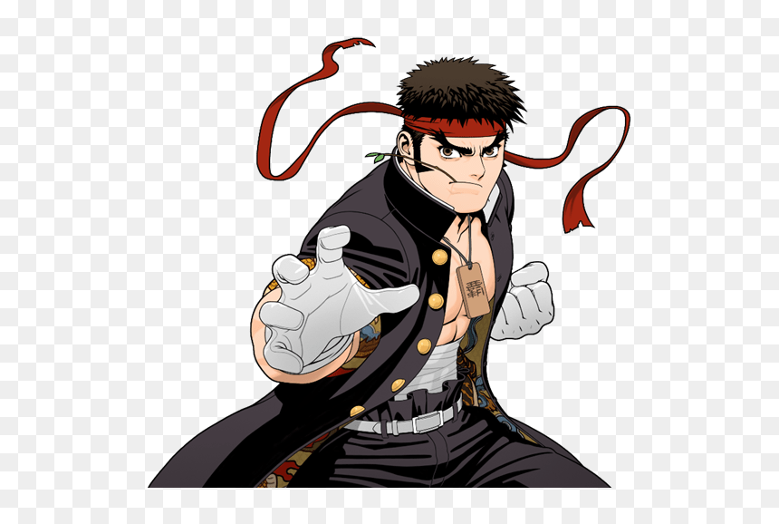 Street Fighter Ryu School, HD Png Download - ryu shoryuken png