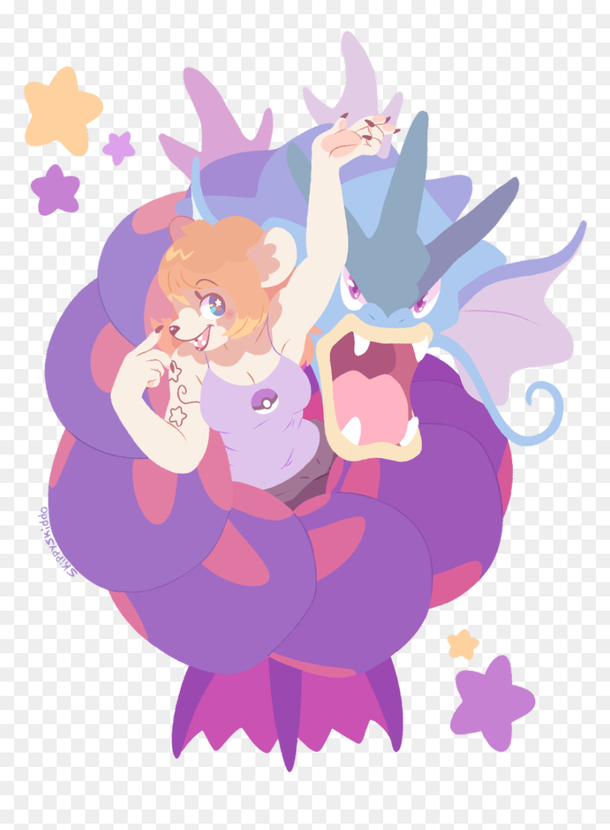Cartoon, HD Png Download - gyrados png