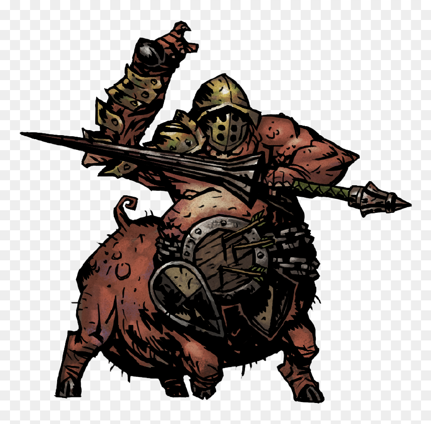 Darkest Dungeon Swine Folk, HD Png Download - gyrados png