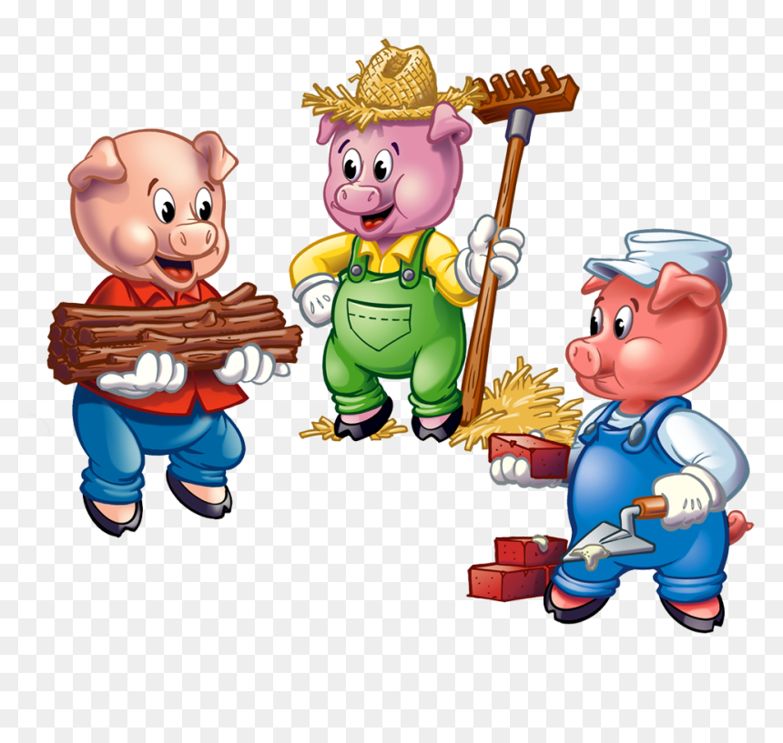 Three Little Pigs, HD Png Download - goat simulator png