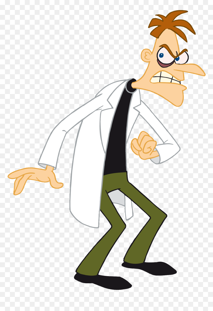 Phineas Und Ferb Doofenshmirtz, HD Png Download - dr eggman png