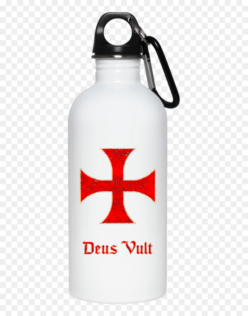 Water Bottle, HD Png Download - deus vult png