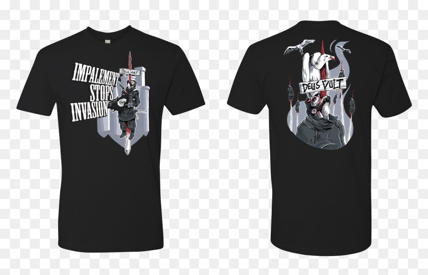 Michale Graves T Shirt, HD Png Download - deus vult png