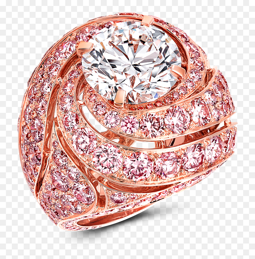 Ring, HD Png Download - pink swirl png