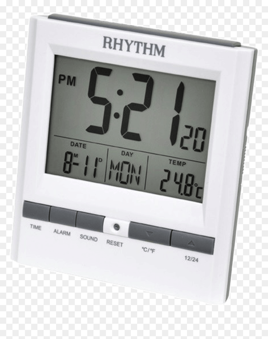 Radio Clock, HD Png Download - digital alarm clock png