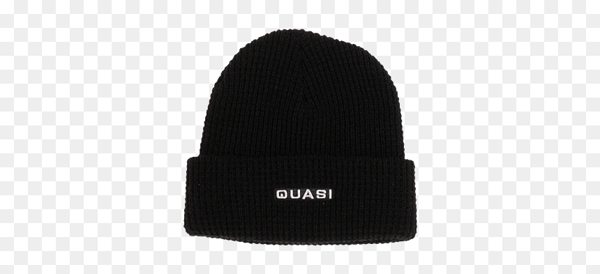 Quasi Waffle Beanie Black Preview - Beanie, HD Png Download - black beanie png
