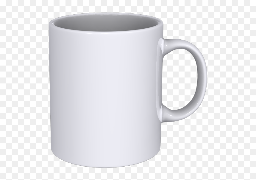 White Mug Png - لیوان سفید سرامیکی, Transparent Png - white mug png
