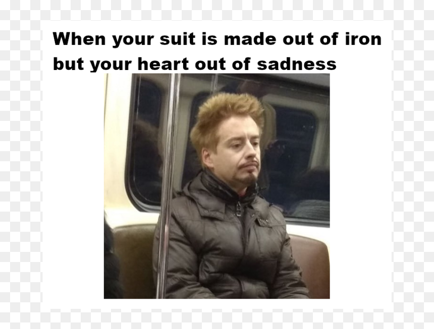 When Your Suit Is Made Out Of Iron But Your Heart Out - Great Value Tony Stark, HD Png Download - robert downey jr png
