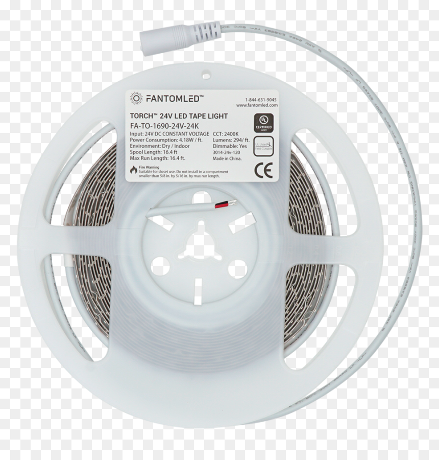 24v Torch™ Led Tape Light - Led Strip Light, HD Png Download - tape strip png
